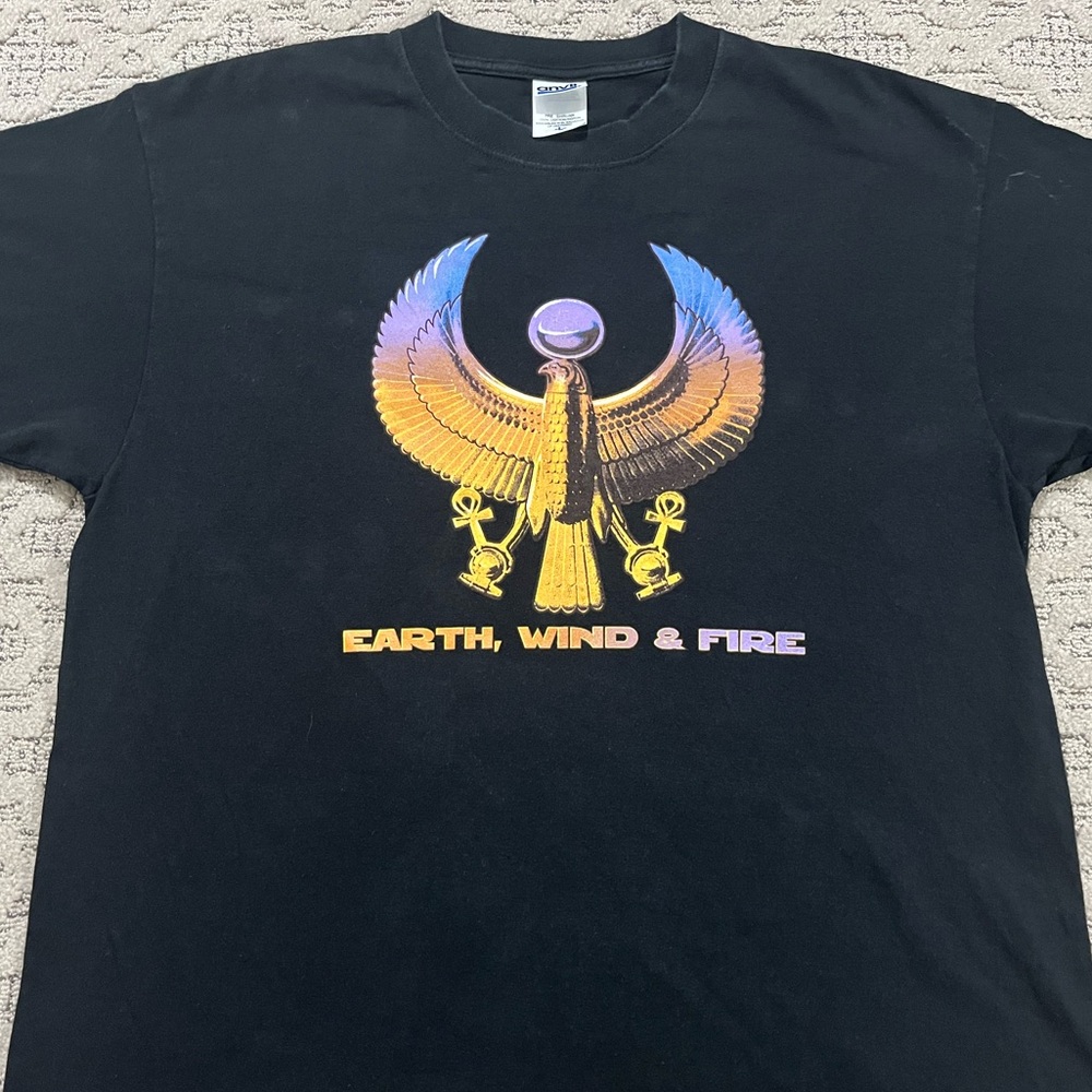 🎸 '03 Earth, Wind, & Fire Band Phoenix Fly Bird Vintage Thick Cotton Dream Tee
